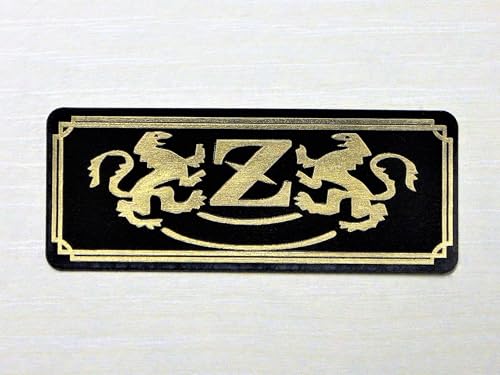 

QE-1-3 Z Facing Lion Черный/Золотой Оригинальная наклейка Лев Facing Lion Экран Facing Lion Внешний бак Задний кожух Под кожухом Козырек бикини Поворотный рычаг Z1