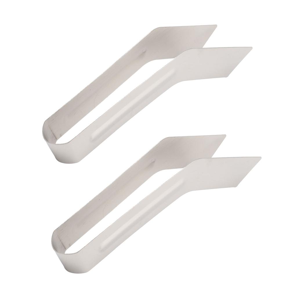 2 Stück Edelstahl Pflanzen Umpflanzzange Gartenarbeit Pflanze Entfernen Umpflanzzange zur Reduzierung