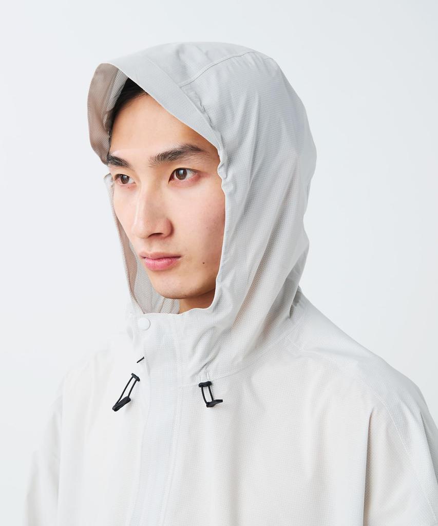 Snow Peak Pertex Weatherproof Jacket Outerwear Jacket for Men and OFF XL JK-26SU003 Women, WHITE,