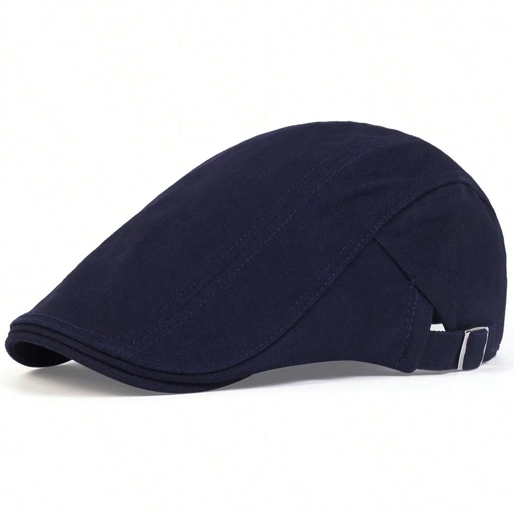Fashion Hip Hop Cap Men Spring and Summer Solid Color Beret Cap Fashion Men Women Wild Berets Hat Outdoor Sun Hat Forward Hats