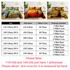 Scene Bed Sheet and Pillowcase Set Bedding Linens Cover Queen King Double Size 220x240 Trees for Bedroom Soft Twin Full Single