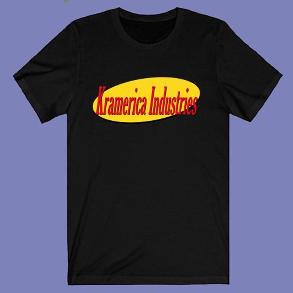 Seinfeld Kramerica Industries Men s Black Size S-3XL 4XL