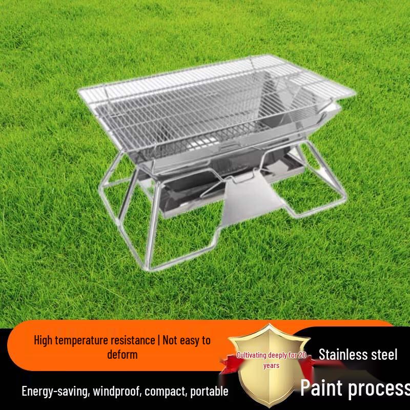 Легкий уличный угольный гриль-барбекю Beifu