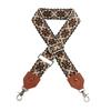 Retro etnický styl 5CM nastavitelný popruh na crossbody tašku pro ženy