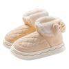 New Cotton Slippers All-inclusive and Snow Boots Thickened Soft-soled Non-slip Women's Home Warm and Non-slip Outer Wear