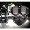 Detachable Anti-fog Mask Goggles Helmet Goggles for Riding Ski Motorcycle