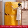 Extra Large Waterproof Quilt and Clothes Storage Bag with Thickened Design for Moving and Packing