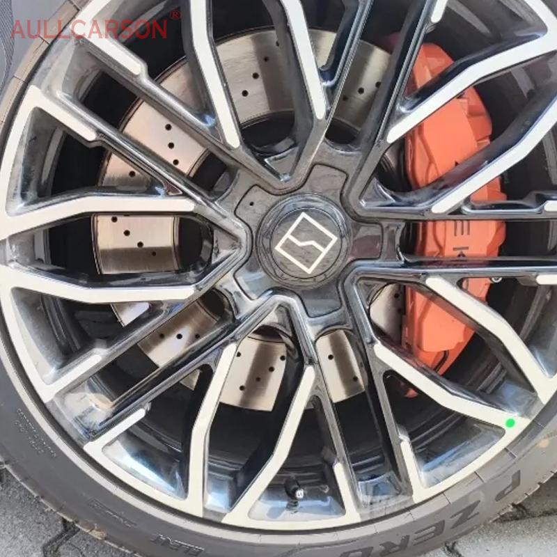 New Alloy Material For Zeekr 001 007 009 X 7X FR Car Wheel Tire Air Valve Caps Stem Cover Accessories 4 Pieces