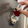 Yousheng 1/2Pcs Knight Refrigerator Magnet Home Office Kitchen Whiteboard Locker Fridge 3D Printed Game Inspired Knight Magnetic Decoration