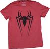 Spider-Man New Adult T-Shirt - Distressed Spider Logo
