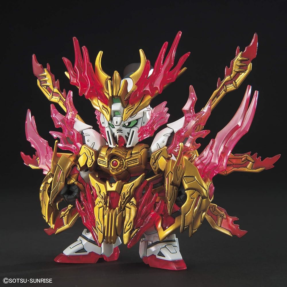 Bandai Spirits SD Gundam Sangokuden En'Chi God Gundam Color-Coded Plastic Model Kit BAS5058923