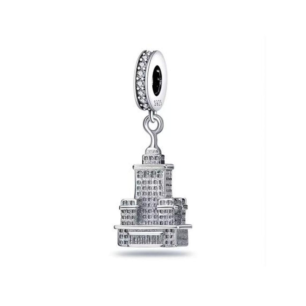 Sales National Flag Charm Cameral Beads Pendant Fit Decoration Original Bracelet DIY Women S925 Silver Accessory Gift Amulet