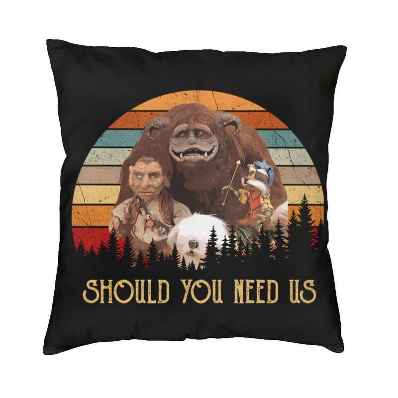 

Hoggle Should You Need Us Labyrinth Vintage Ludo Labyrint Pillow Case Home Decoration Nordic Cushion Cover Soft Pillowcase 30x30cm