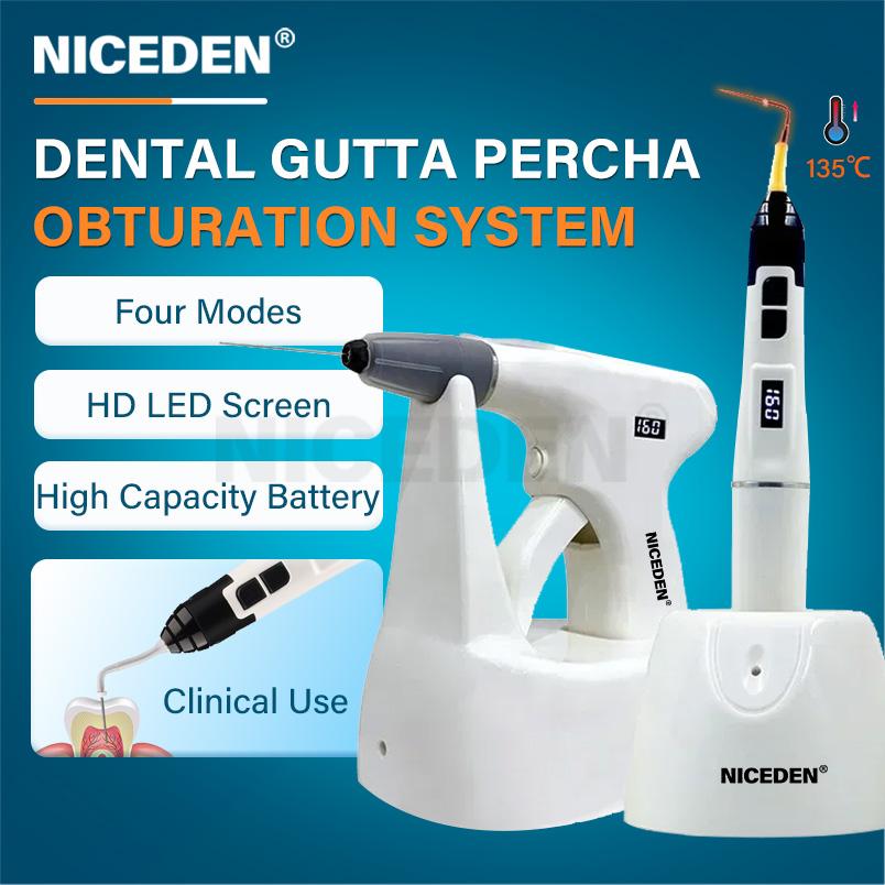 Endodontic Dentistry Cutters Dental Cordless Gutta Percha Obturation System with Obturation Gun Pen Materials Tools Heater