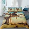 Elephant Duvet Cover King Queen Size Creative Animal Pattern Bedding Set For Kids Teens Adult Lovely Wildlife 2/3pcs Quilt Cover
