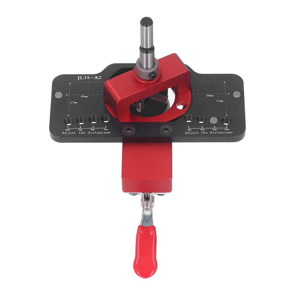 Hinge Jig Drilling Hole Puncher 35mm Boring Guide Locator Aluminum Alloy Opener Door Concealed Installation Tool