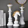 Chess Ornament Collectible Figurine Craft Furnishing for Home House Decorations Desk Table Cabinet Arrangement Gifts