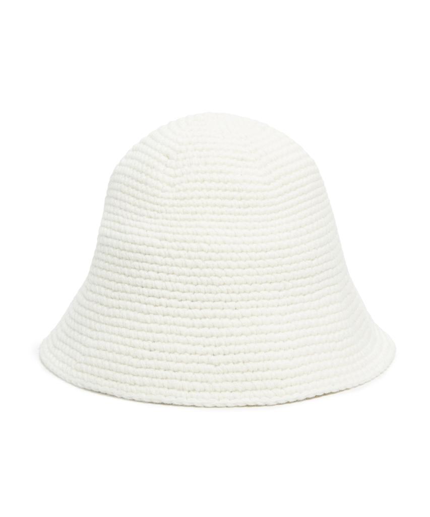 MARK GONZALES Mg Jacquard Kint Bucket Hat - Ivory