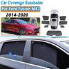 For Ford Fusion MK2 2014-2020 2019 Mondeo MK4 Custom Car Mesh Shades Auto Accessories Window Sunshade Sunscreen Privacy Curtains