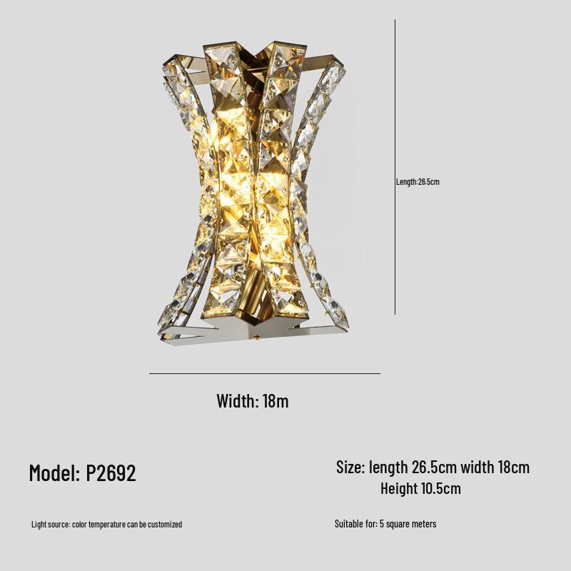High-End Italian Crystal Chandelier for Living Room, Bedroom, or Restaurant