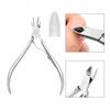 Professional Nail Cuticle Scissor Stainless Steel Gold Silver Dead Skin Exfoliating Clipper Clean Nails Art Tool Manicure Salon