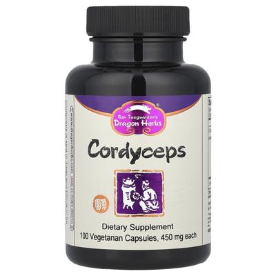 Cordyceps sinensis, 1.350 mg, 100 capsule vegetale (450 mg per capsulă)