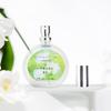 50ml Natural Fragrance Perfume for Women, Long Lasting Floral Fruity Scent, Transparent Round Bottle with Golden Cap Romantic Gift, Ideal for