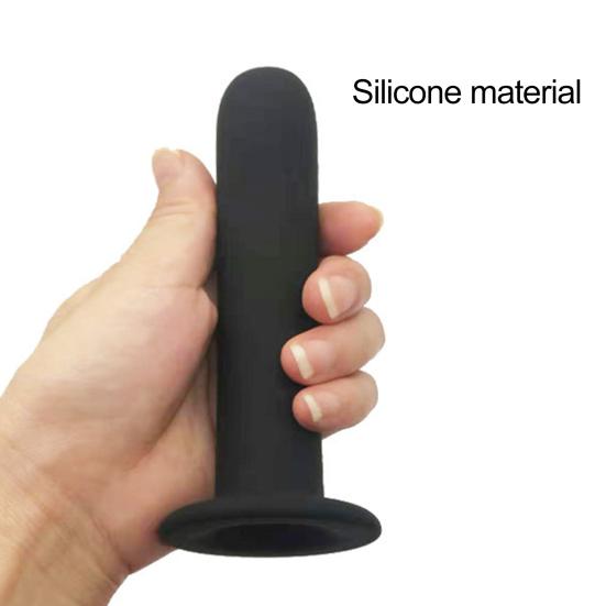 Butt Plug Strong Suction Cup Waterproof High Toughness Non-breakable Flirt Silicone Anal Plug Masturbation Sex Adult Product for Indoor