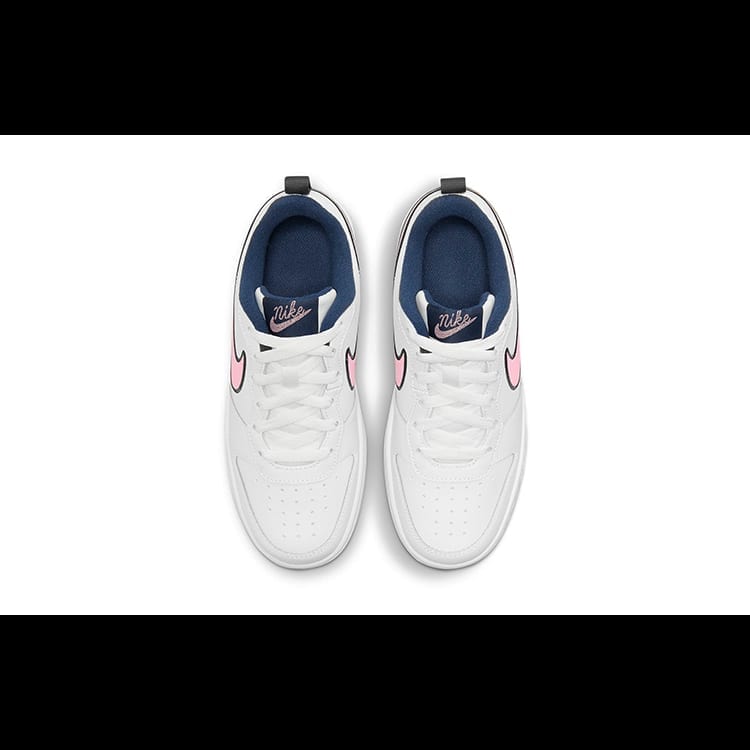 Nike Court Borough Low 2 SE1 'White Blue Pink' GS DB3090-100