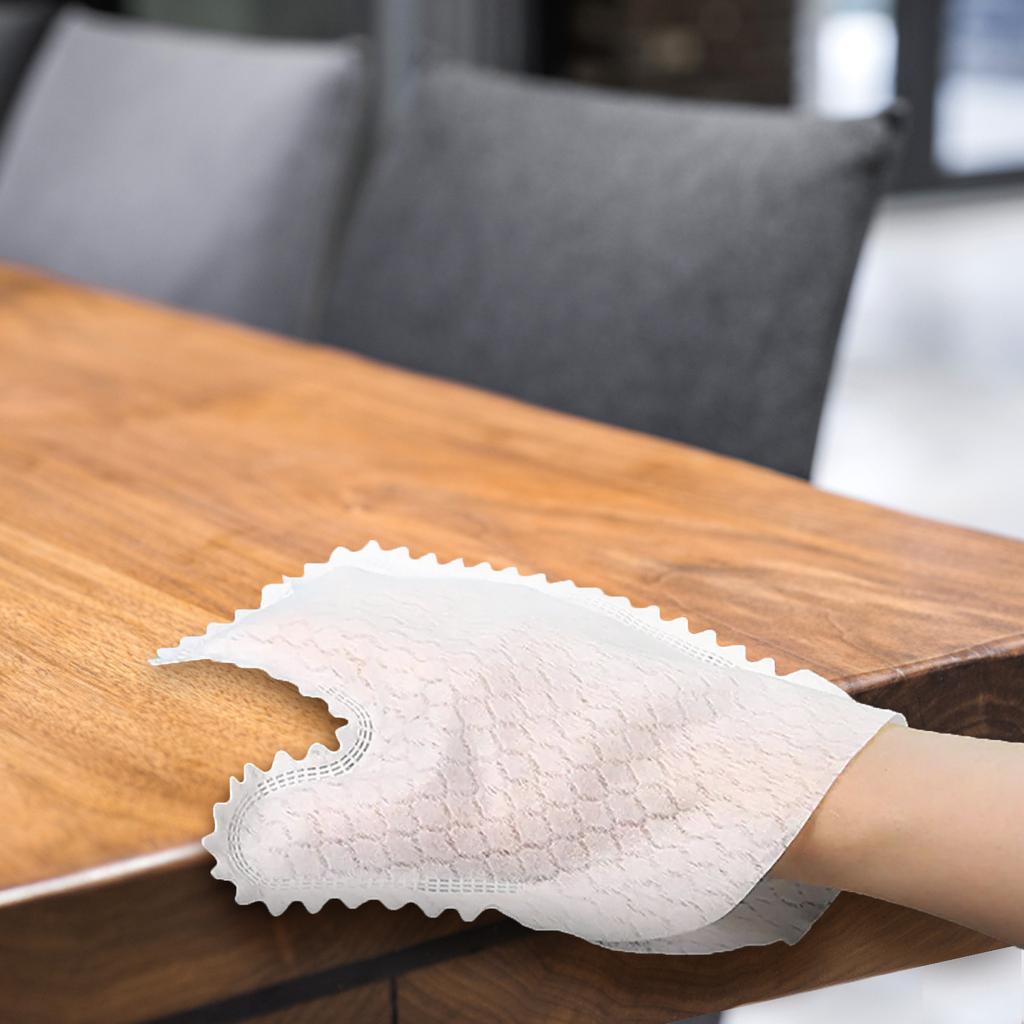 Microfiber Dusting Cloth Gloves, Dusting Wipes, Feather Duster, Pet Hair Cleaning Reversible Disposable Dusting Gloves