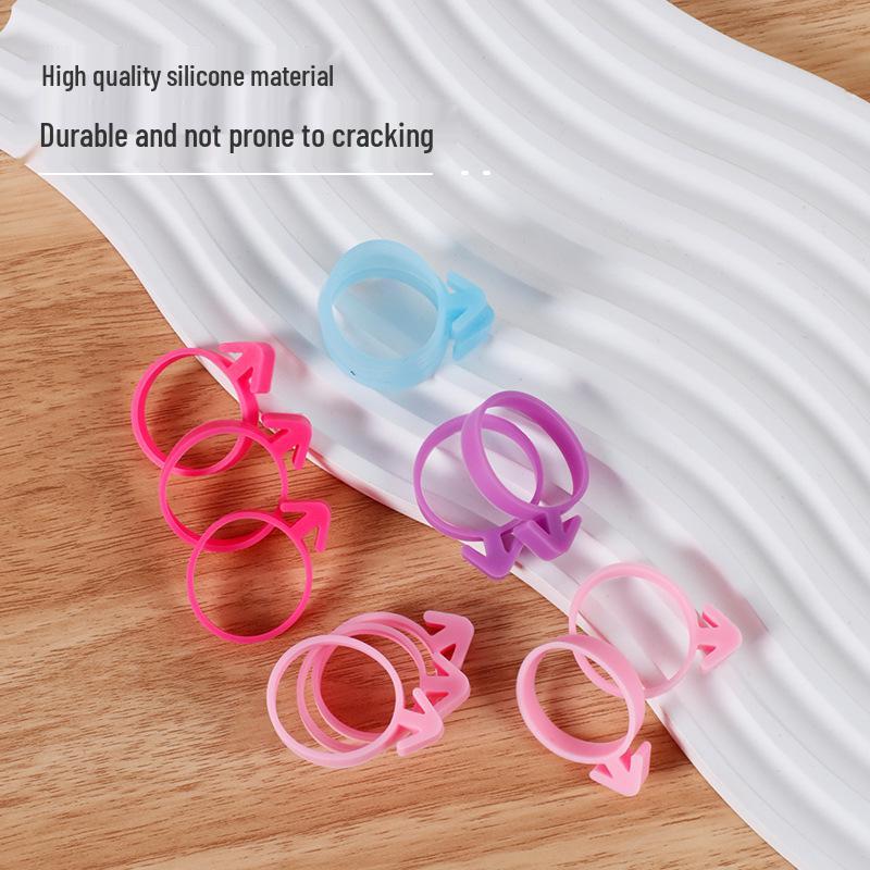 Silicone Piping Bag Seal & Fixing Rings - Baking Tools Set