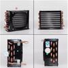 Freezer Refrigerator Condenser Copper Tube Aluminum Fin Air-cooled Water-cooled Cold Storage Unit 1/2HP FNA 1.0/4.4