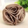 Fashion Cloth Rose Flower Hairpin Hair Claw Clip Women Barrette Accessories