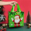 StoBag, Froh und Hell, Weihnachtliche Vliestaschen, Weihnachtsmann, Rentier, Schneeflocke, Verpackung für Geschenk, Wiederverwendbar, 12/30 Stück