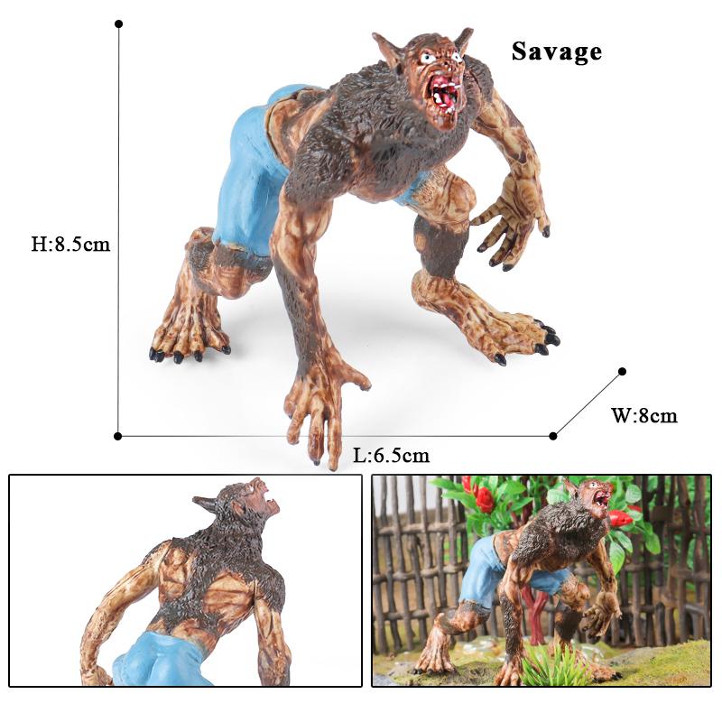 Oenux Phoenix Cerberus Ice Monster Model Cerberus Griffin Dragon Dinosaurs Action Figures Animals Toy Collection Kid Gift