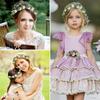 Hot Selling New Women Bohemian Brides Wedding Party Garlands Fairy Photo Shoot Headwear Flower Hair Band Headband