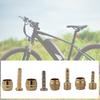 8 Pcs Bike Hydraulic Disc Brake Oil Pin Needle Olive Connect Insert Bicycles Brake Olive and Brass Connecting Insert Set
