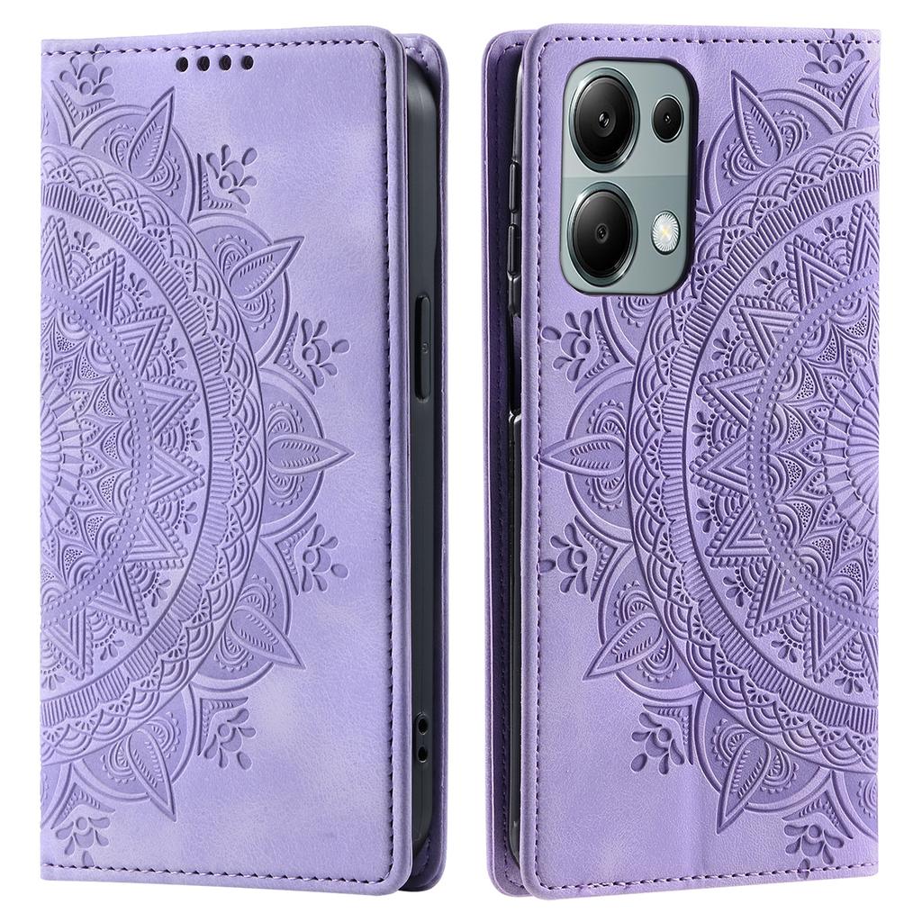 For Xiaomi Redmi Note 13 Pro 4G/Poco M6 Pro 4G Magnetic Case Leather Flip Stand Phone Cover
