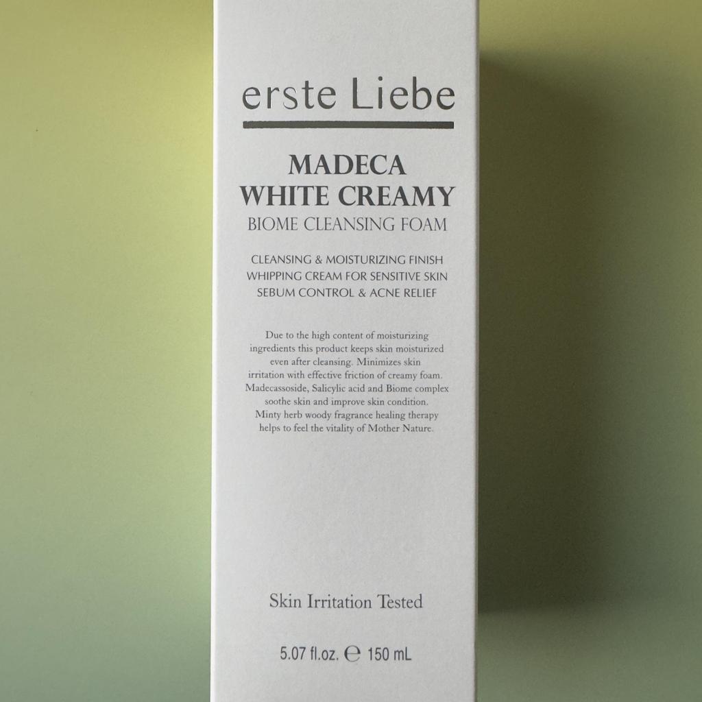 Erste Liebe MADECA White CREAMY BIOME Cleansing FOAM 150ml/ for Sensitive Skin