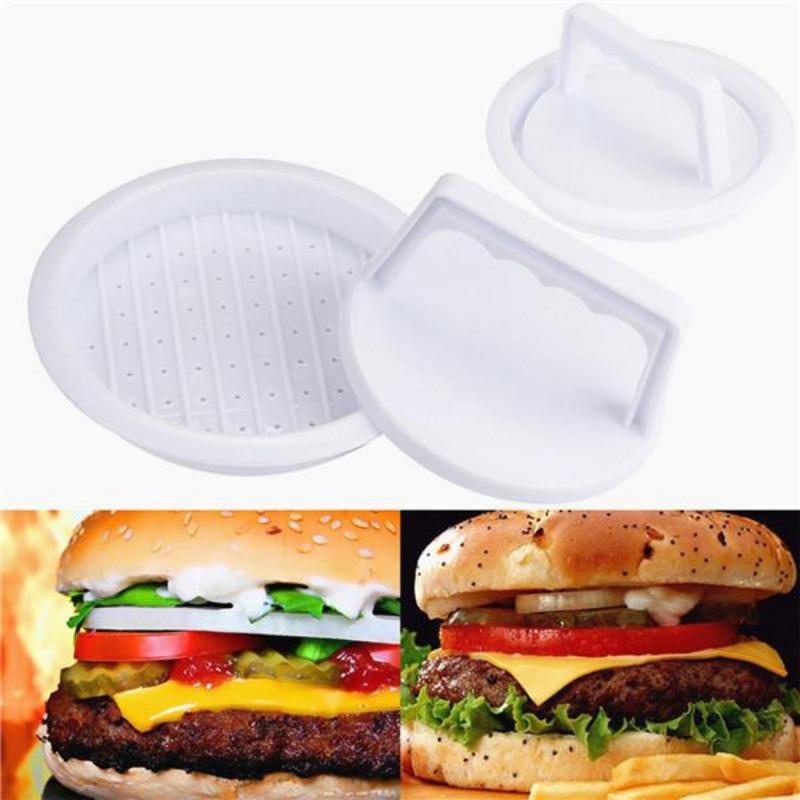 Hamburger Press Food Grade Plastic Hamburger Meat Beef Grill Burger Press Patty Maker Mold Kitchen