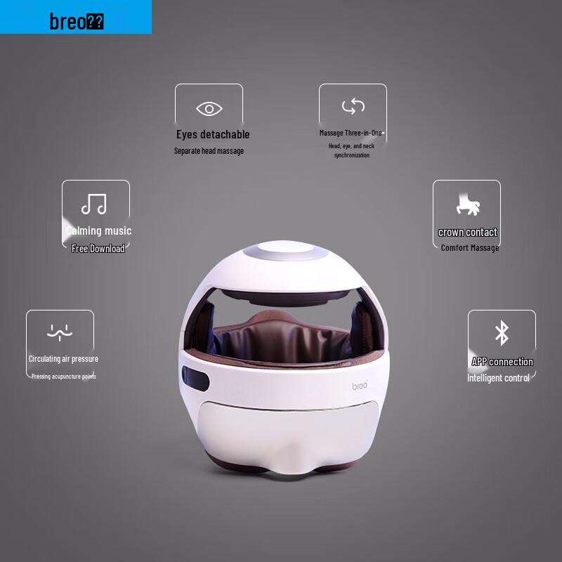 breo iDream 5S Smart Head Massager