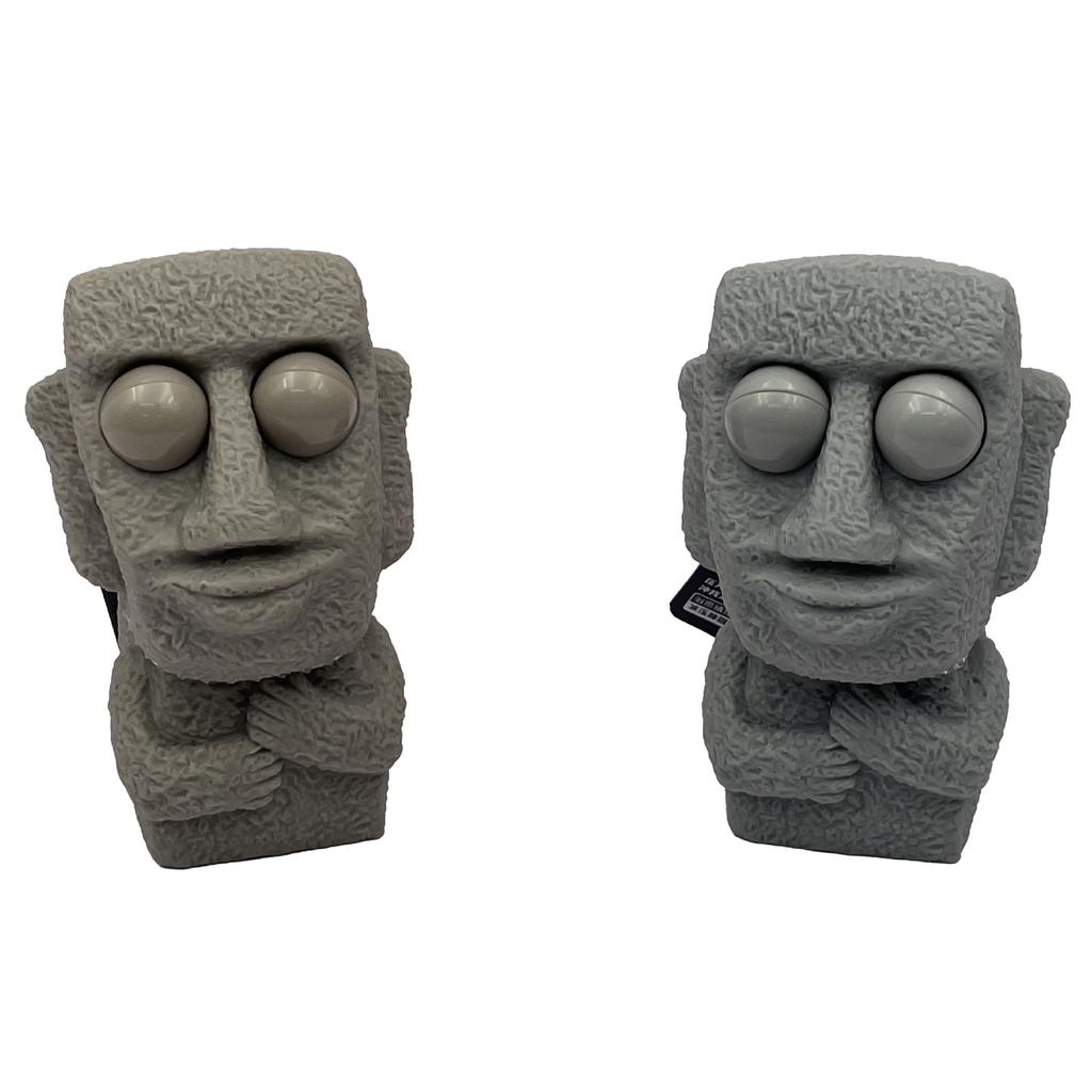 Latest Playful Easter Squeezing Blowout Rock Man Fidgeting Plaything Vent Sloth Hide Seek Stress Relief Squishies Doll Stress Busting Kid Gift