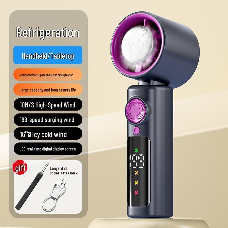 

Yiyayun Portable Digital Display Cooling Fan