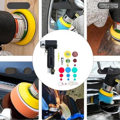 Mini Air Sander 90 Degree Polisher for Auto Deburring Construction