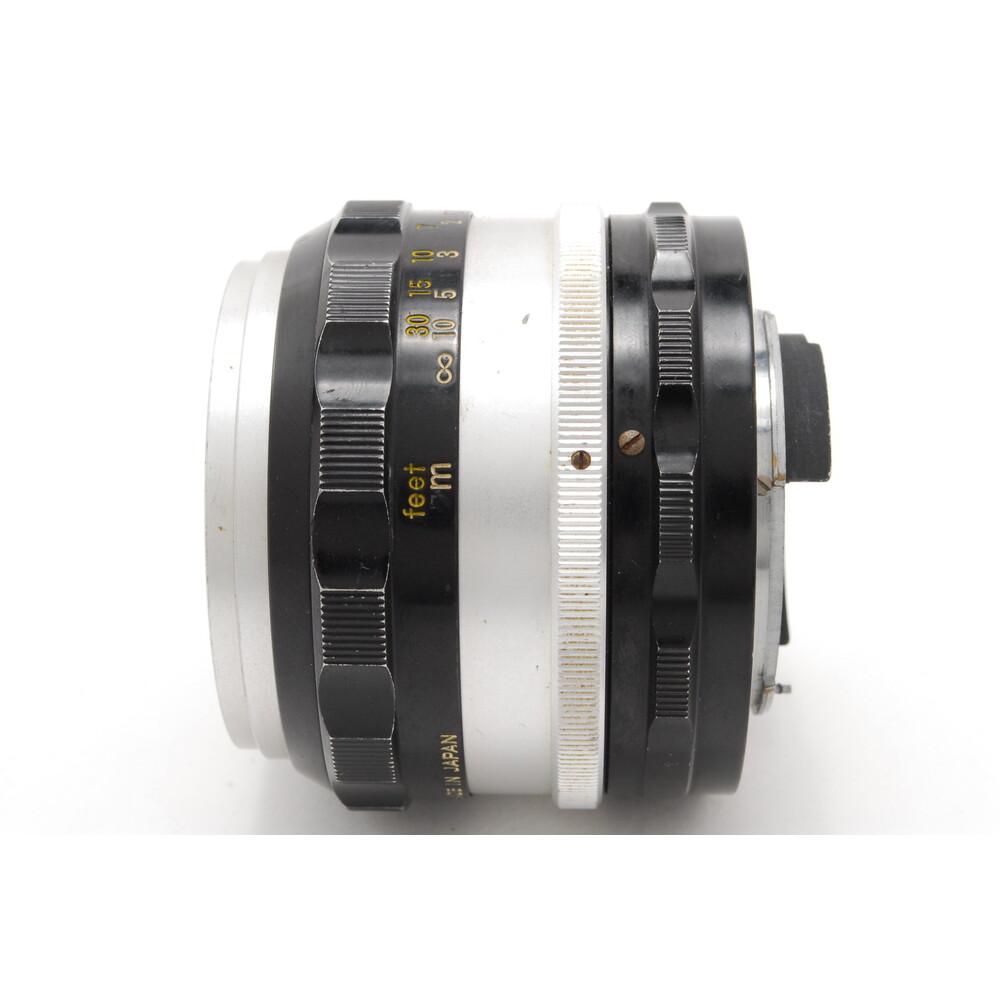 Used EXC+5 Nikon NIKKOR-S Auto 50mm F/1.4, Front Cap, Rear Cap, Lens Filter