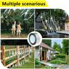 50/80M Reflective Bird Repellent Fright Tape Anti-bird Laser Flashing Tape Double-sided Deter Pigeons Crows Birds Ribbons