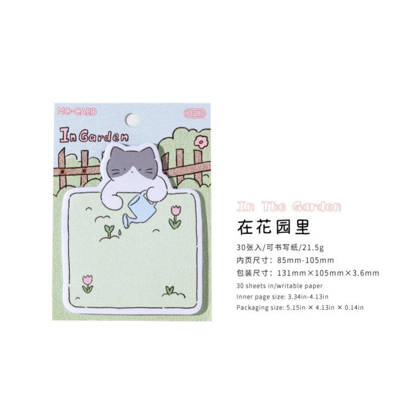 Cute Cat Life Theme Sticky Notes Memo Reminder Decoration Paper