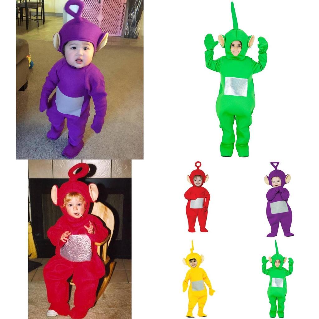 Teletubbies Costume Cosplay Birthday Halloween Party Children Cartoon Bodysuit