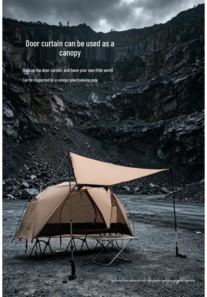Portable Lightweight Outdoor Folding Camping Tent for Hiking, Fishing, and Mountaineering