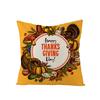 Home Thanksgiving Pumpkin Polyester Pillow Cover Home Sofa Pillow Cushion Cover